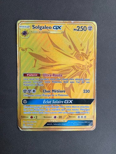Carte pokémon solgaleo gx - :,