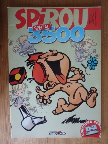 Spirou 3500 avec poster - spirou, poster-jeu