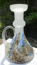 Ancien vase en verre soufflé Murano Venise 1950/60
