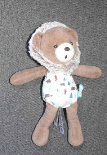 Doudou ours gaston - doudou, marron