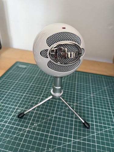 Microphone blue snowball ice - blue,
