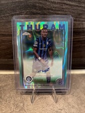 Carte Autographe Marcus Thuram Inter Milan 