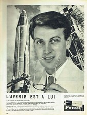 Publicité Advertising 25.03. 1960  Pento  soins capillaires