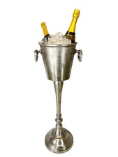 Seau à champagne argenté
