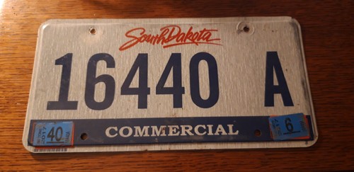 Plaque immatriculation south - plaque,