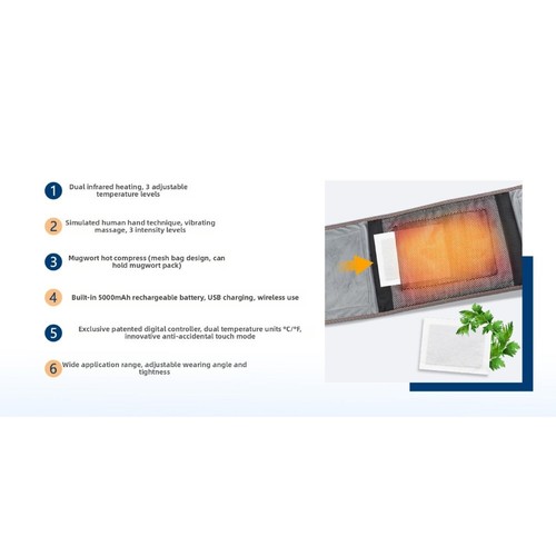 Coussin chauffant rechargeable - coussin,