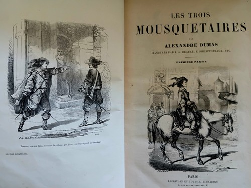 Les trois mousquetaires - trois,