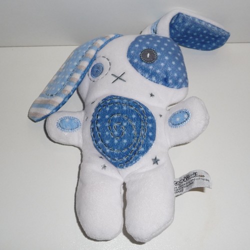 Doudou lapin tape oeil - tape,
