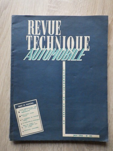 Revue technique automobile - automobile, nr