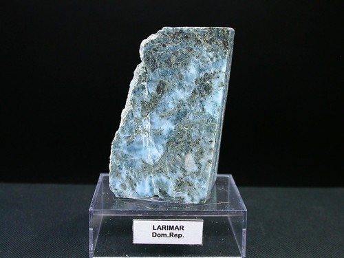 Larimar - larimar, (pectolite