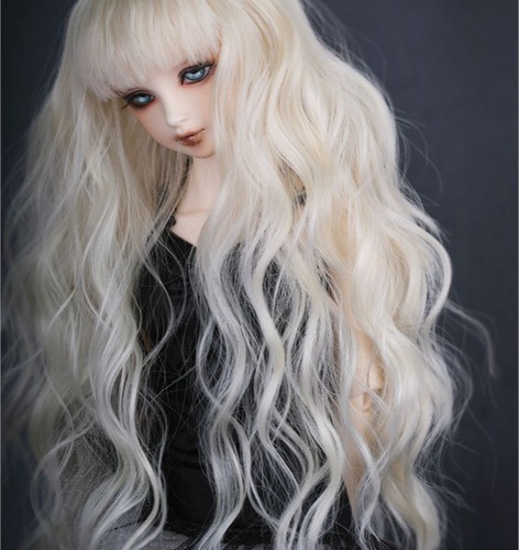 Bjd long curly light - 1/4,