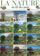 La nature au fil des mois - René Mettler - Format Relié - Livre Documentaires je