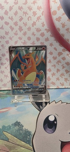 Carte pokémon dracaufeu fa - v,