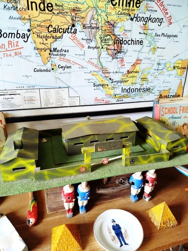 Maquette caserne camp - caserne,