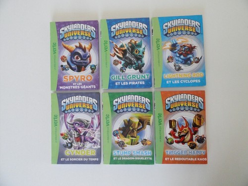 Lot livres skylanders - de, 6