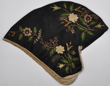 MONTBÉLIARD - Câle à DIAIRI XIXe siècle brodée d'origine protestante