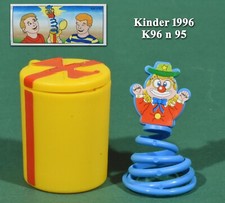 Kinder montable 1996, K96 n 95 Clown + 1 BPZ et adhésifs non posés