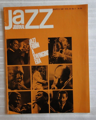 Vintage jazz journal march - vintage,