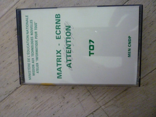 Thomson to7 matrix - k7,
