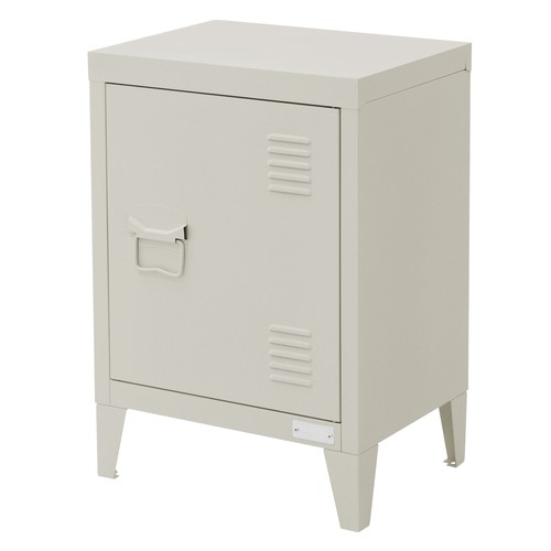 Table nuit gris clair - de, acier