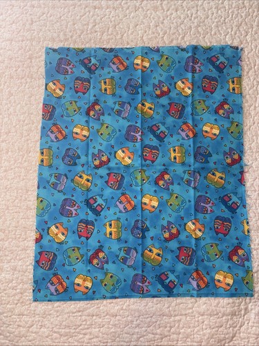 Laurel burch cat panel fanatic - laurel,
