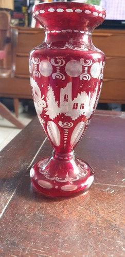 Grand vase bulbe jacinthe - ",