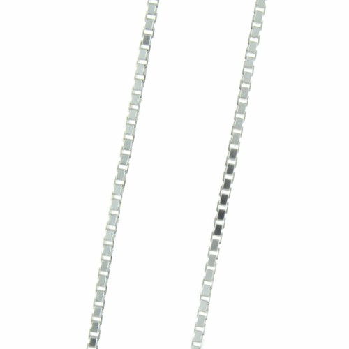 Chaîne argent avec une - en,