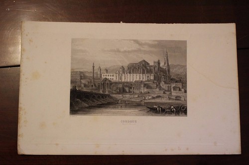 1830 cordoue vue de la - ✒,