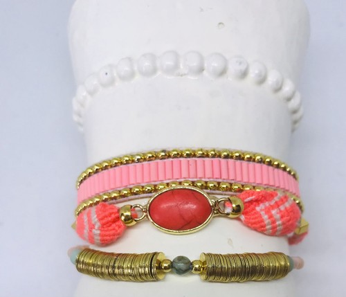 Hipanema bracelet orange - , and