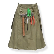 Kilt Utilitaire Khaki Pour