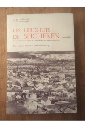 Les lieux dits spicheren - les,