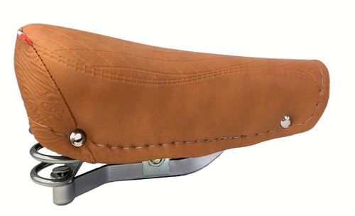 Selle rétro marron - selle,
