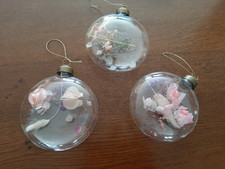 3 suspensions décoratives