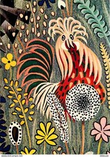 23 - Aubusson - Tapisserie - Dom Robert - Mille fleurs sauvages - Carte Neuve -