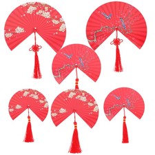  2 Sets Eventails Papier Mariage Décoration De La Fête Du Printemps