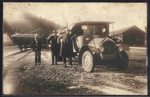 Carte postale photo - , camion