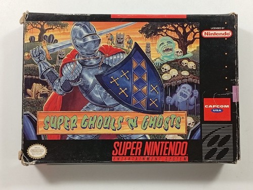 Super ghouls ghosts - super,
