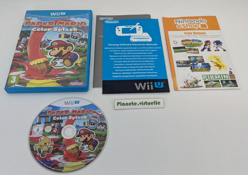 Paper mario color - paper, splash