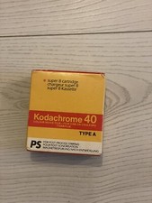 Kodak Kodachrome 40 Super 8 Film Cartridge Expiré 12/83 Ou 02/84 -NOS