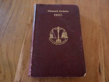 Almanach Hachette 1905