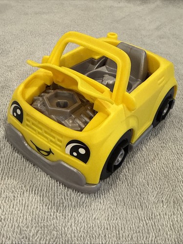 Yellow car eyes fisher - yellow, w/