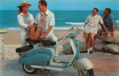 Advertising postcard lambretta - postcard,