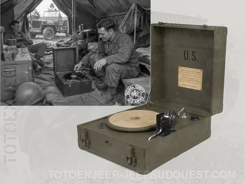 Phonograph gramophone army - us,
