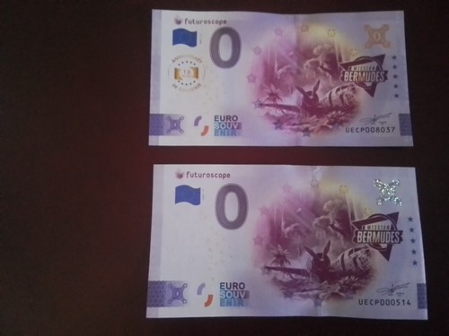 Billet zero euro - 0,