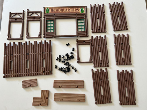 Playmobil lot pieces pour fort - playmobil,