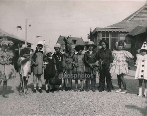 Groupe enfants déguisés - groupe,
