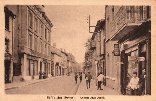 Cpa saint vallier - 26, saint-vallier