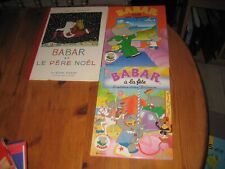 LOT 3 LIVRES BABAR grand