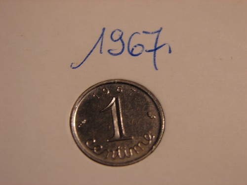 France centime epi - epi, 1967.