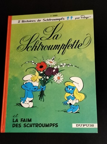 Peyo schtroumpfette et - bd,